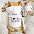 Love Sleep Cute Dog Pajamas