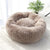 Plush Round Cat Bed